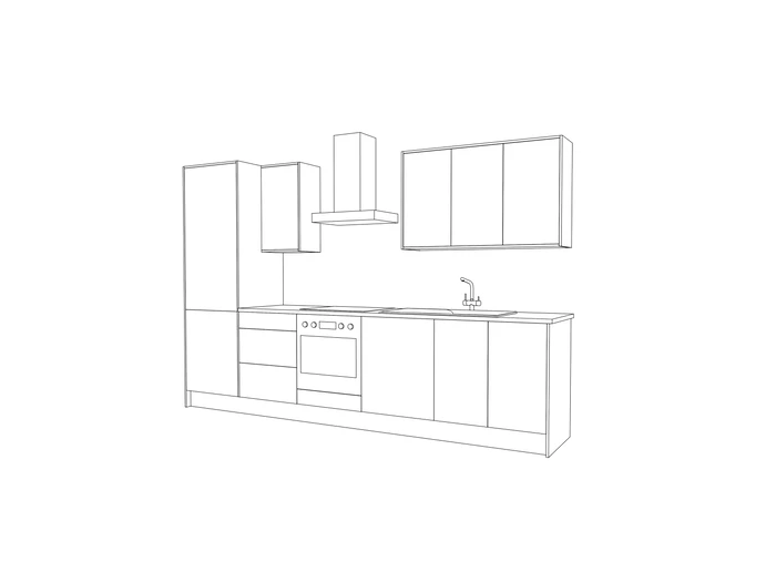 8 Unit Kitchen